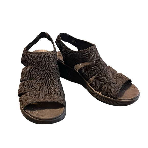 Sketchers Pier Lite Memory Maker Wedge Sandal - Picture 1 of 7